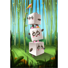 Кубические панды