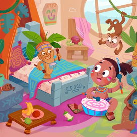 Детская комната майя