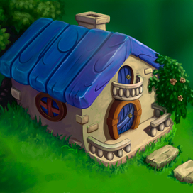 домик в лесу