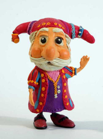 Герои армянских сказок, сделанные из пластилина