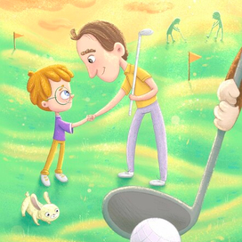 Иллюстрация для детской книги