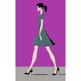 Девушка модель