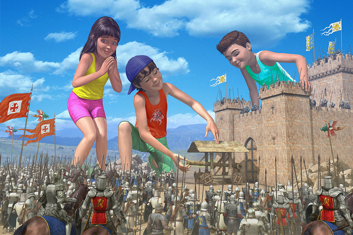 Рекламный три дэ рисунок