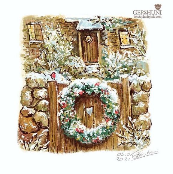  Вечер перед  Рождеством..)