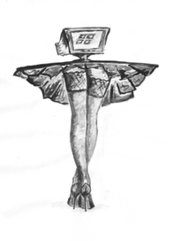 Иллюстрация  к  стиху в альманахе