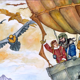 Орлы, орлы летят!