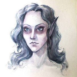 полумертвая эльфийка)