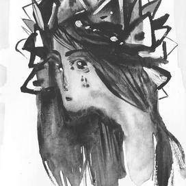 черно-белое