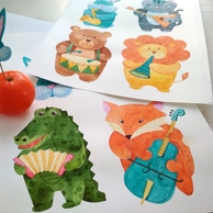 звери музыканты