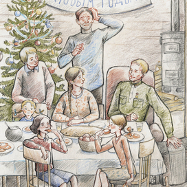 Новый год пришел в Сайгатку