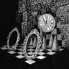 эскиз новогоднего оформления