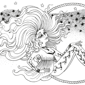 Иллюстрации к сувенирной продукции для танцевальной студии.