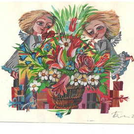 Надежда Белякова - автор и художник сказки -"КАПРИЗНАЯ ПЕСЕНКА"