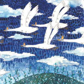 Дикие лебеди