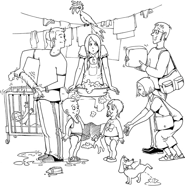 Памперс нужен родителям, а не детям