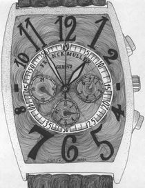 Мои любимые часы Franck Muller.