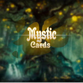  Логотип для мобильной игры Mystic Cards
