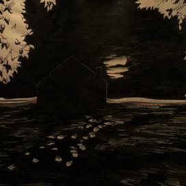 Ночь на побережье