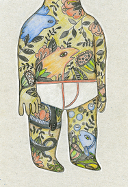 Мальчик в трусиках