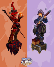 Концепты рас и классов для игры Magic