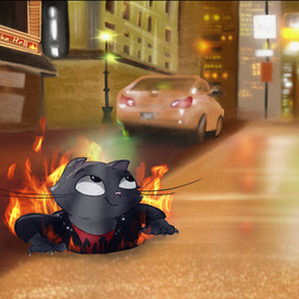 Кот-вампир из Преисподней 