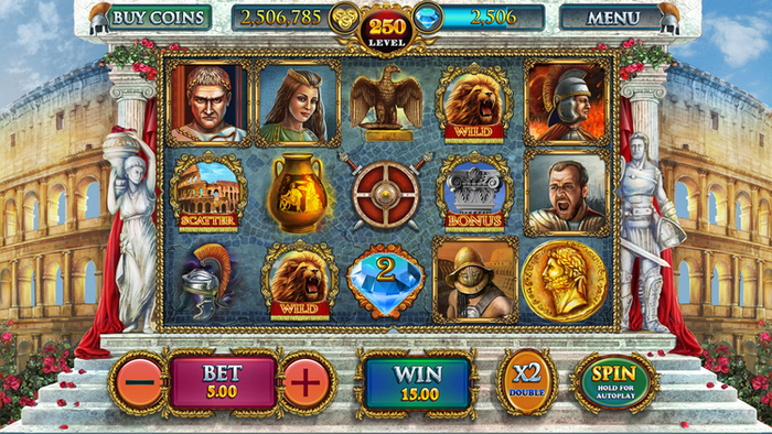 Игра слоты Рим