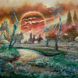 Вечерняя тишина.