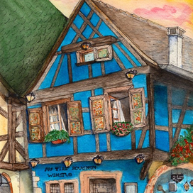 Любимый фахверк