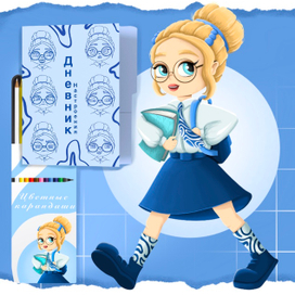 Бренд-персонаж для школы 