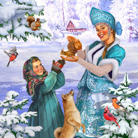 Иллюстрация на упаковку