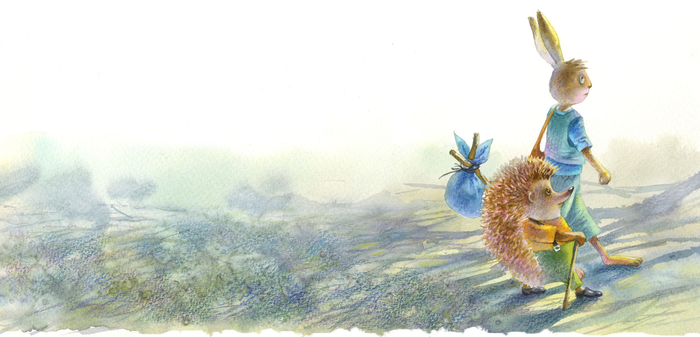 Заячья травка, домой