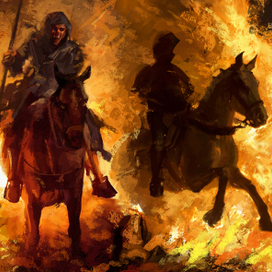 Всадники. Голод и Война