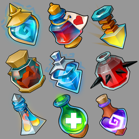 Иконки бутылок 