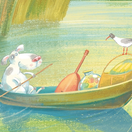 На пикничок. Открытка