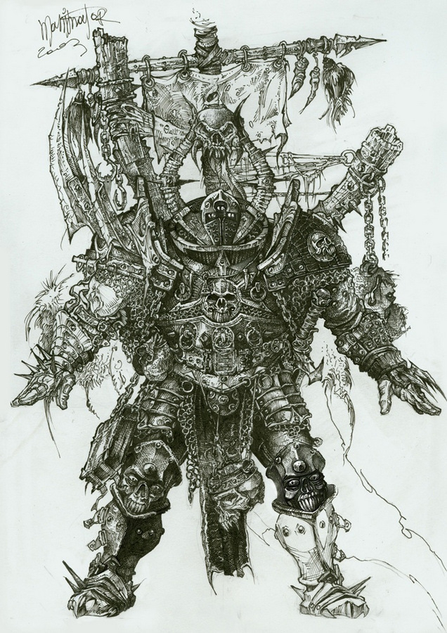 Эскиз к модели. Магнус Фрай.