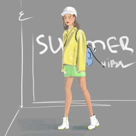 fashion иллюстрация