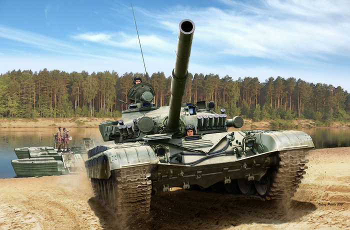 T-72M (box art for Das Werk )