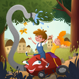 Веселый пылесос