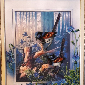 Птички, бисер 