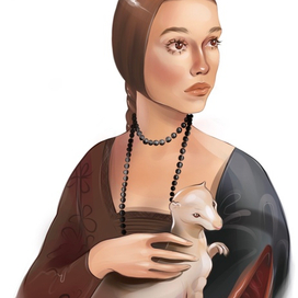 дама с горностаем 