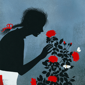 Иллюстрация - 10 к сказке Х.К. Андерсена "Снежная королева" 