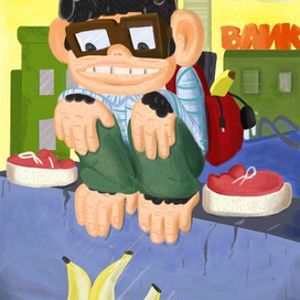 мой персонаж для серии комиксов