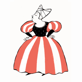 Иллюстрация к книге Алексея Дурново "Рыжий Рыцарь".Персонажи.Харибда Алчная  .издательство Albus Corvus