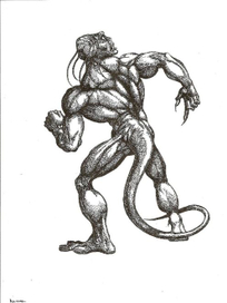 Существо с другой планеты