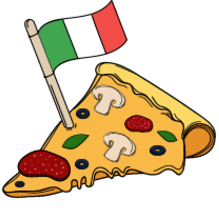 Иконки для сайта "итальянская пицца"
