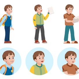 Персонажи к электронной книге