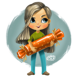 Похитительница конфет