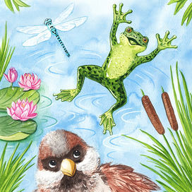 Лягушонок Ик