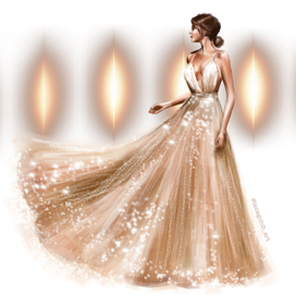 Платье принцессы