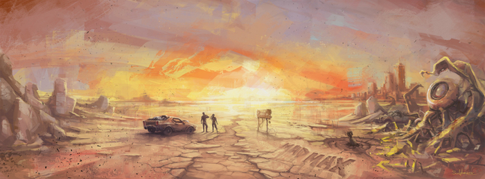 Mad Max иллюстрация для youtobe